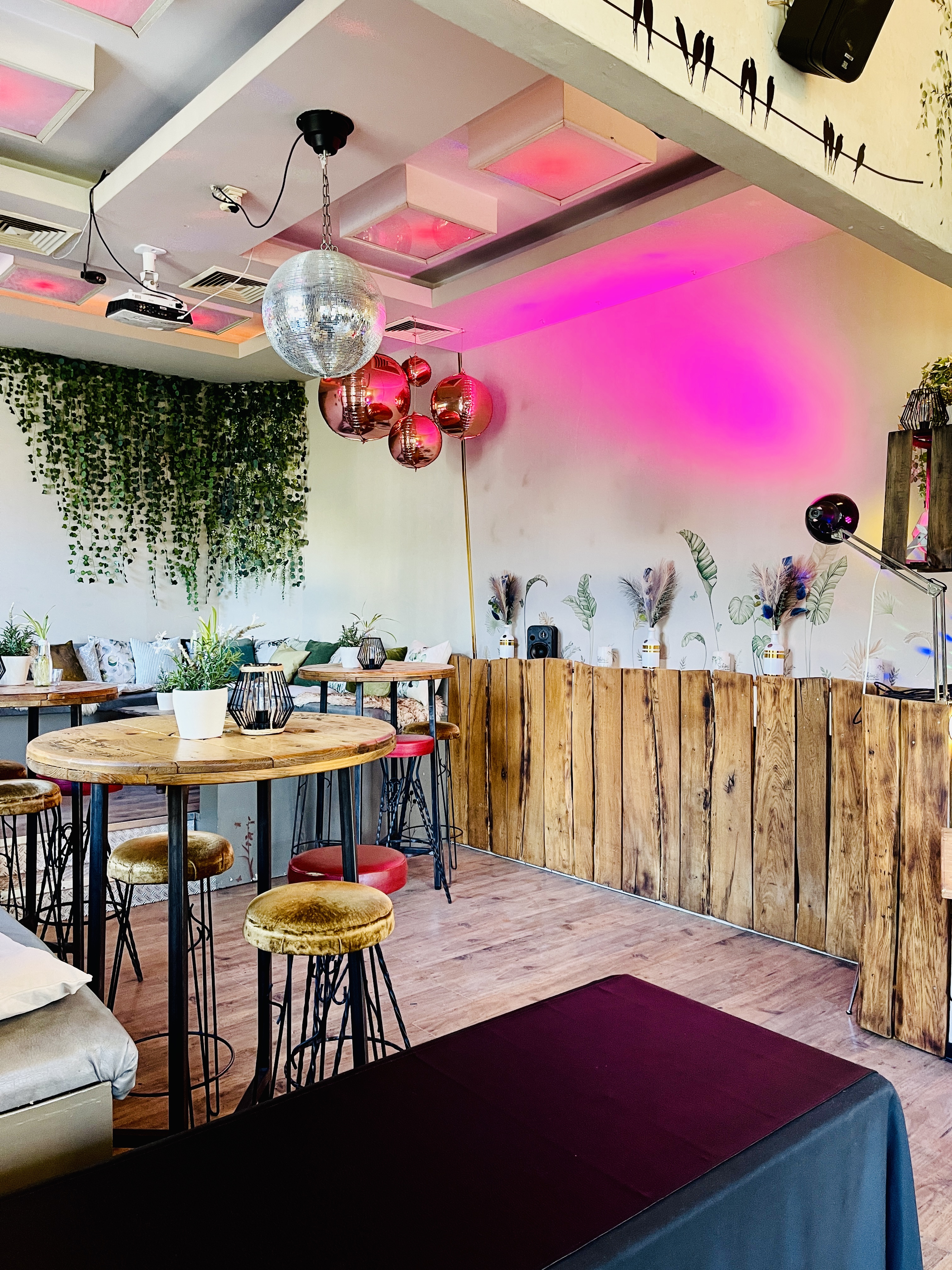Barbereich im SALON zur Petra